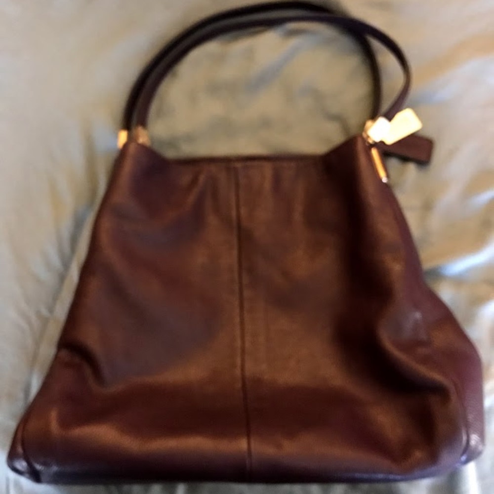 Purple Coach Handbag